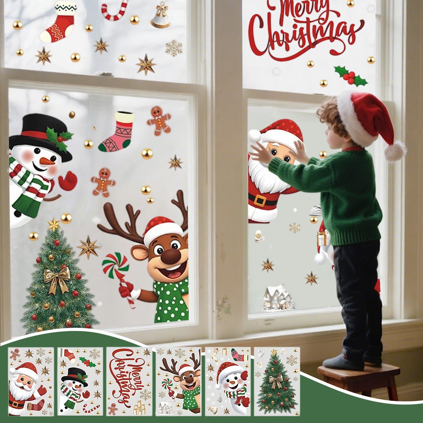 Christmas Window Decorations H – Snowflake Window Decal recenzja i cena
