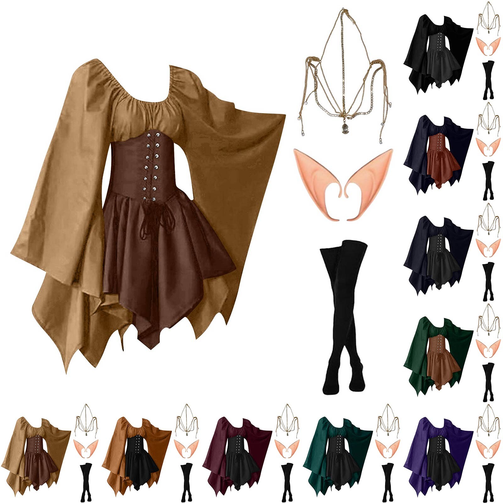 Halloween Cosplay Palace Victo – Elf Costume Christmas recenzja i cena