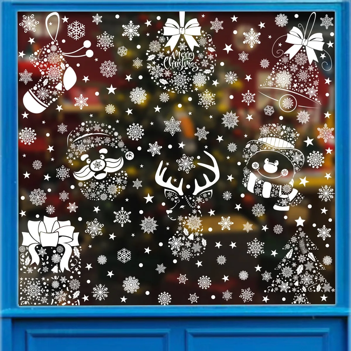Christmas Wall Sticker Snowfla – Snowflake Window Decal recenzja i cena