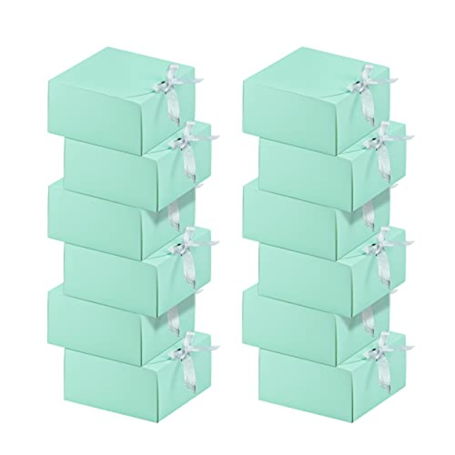 12 Sets Turquoise Green Gift B – Gift Box Wrap Set recenzja i cena
