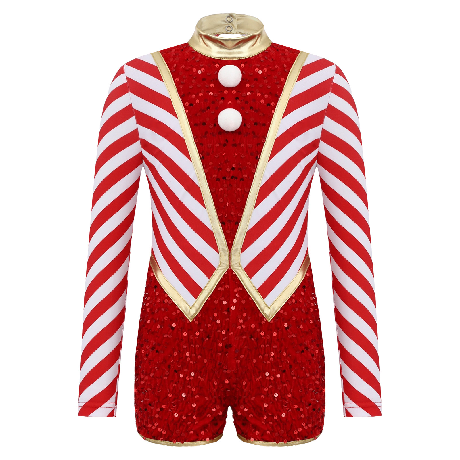 Kids Girls Long Sleeve Sequin  – Elf Costume Christmas recenzja i cena