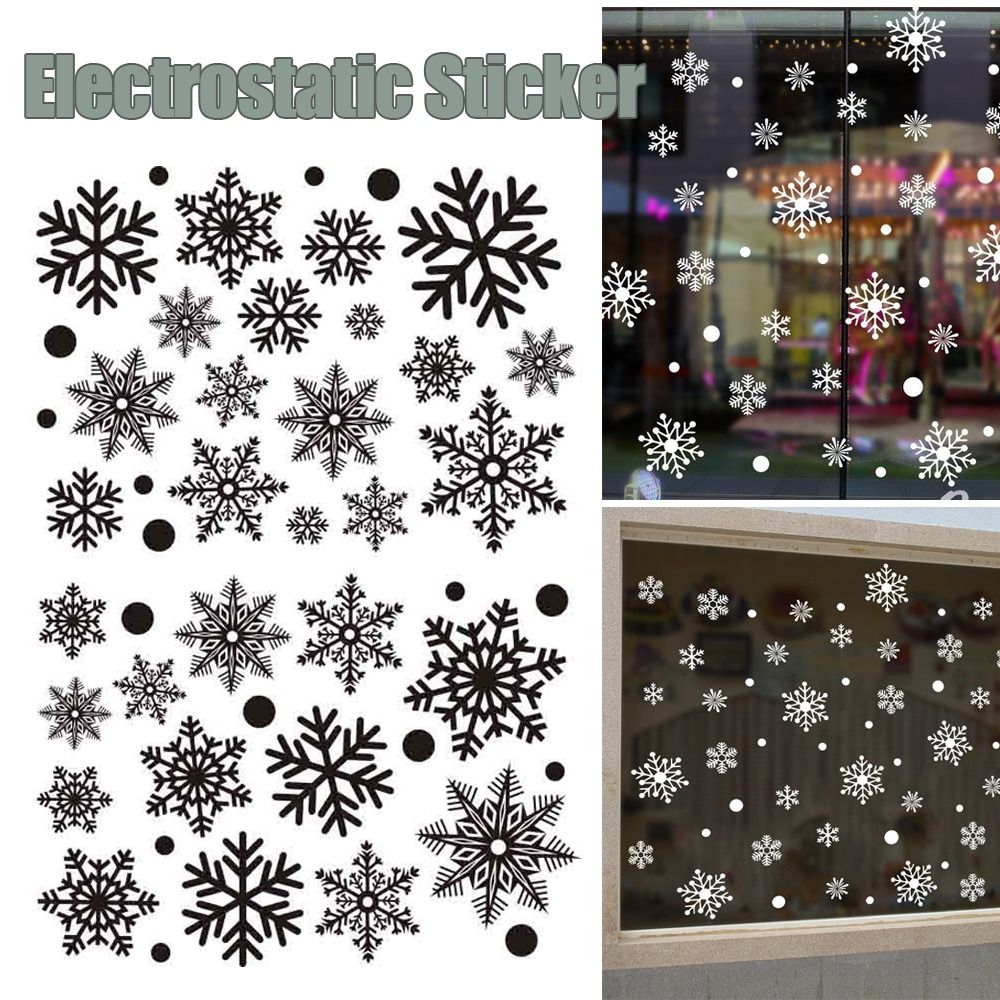 30pcs PVC Christmas Snowflakes – Snowflake Window Decal recenzja i cena