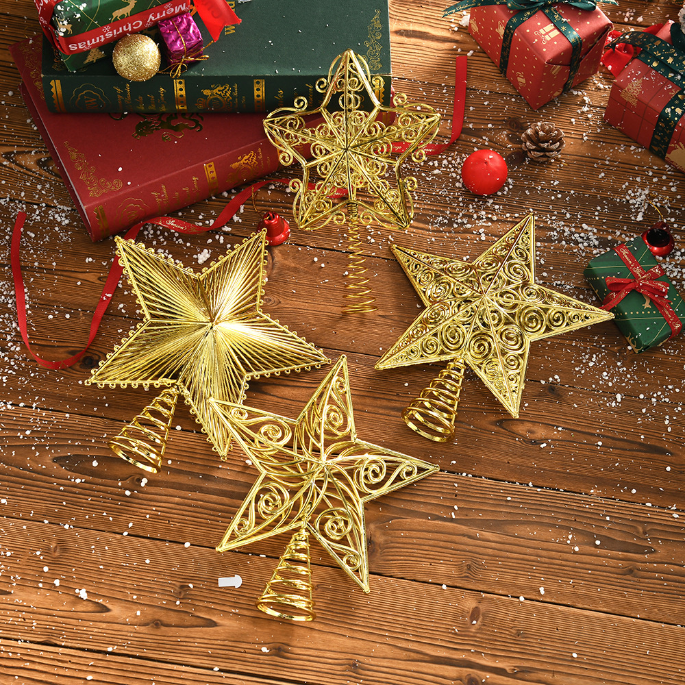 Gold Glitter Christmas Tree To – Star Tree Topper recenzja i cena