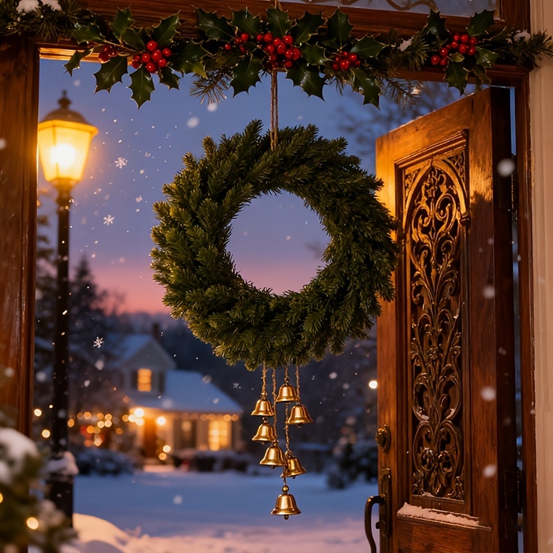 1pc Artificial Christmas Wreat – Christmas Wreath Fake recenzja i cena