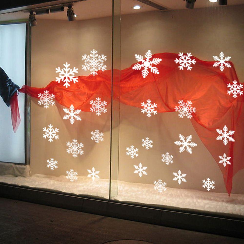 27/38PCS Gift Xmas  Festival S – Snowflake Window Decal recenzja i cena