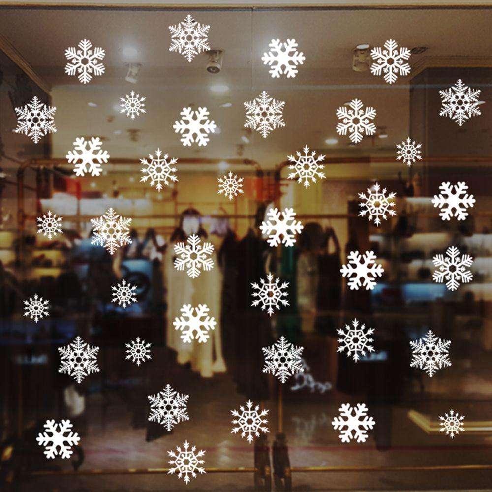 27/38PCS Gift Xmas  Festival S – Snowflake Window Decal recenzja i cena