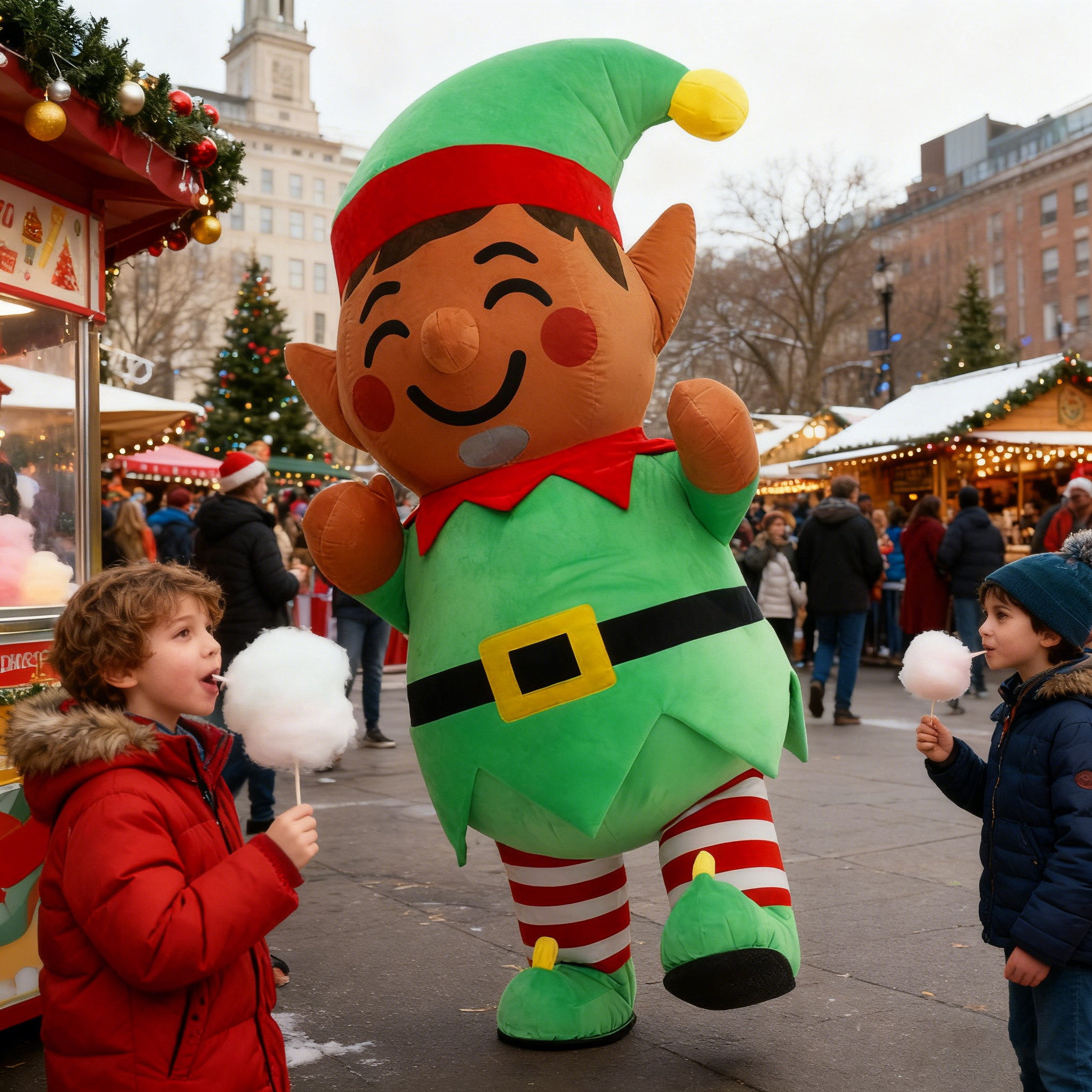 Inflatable Christmas Elf Plush – Elf Costume Christmas recenzja i cena