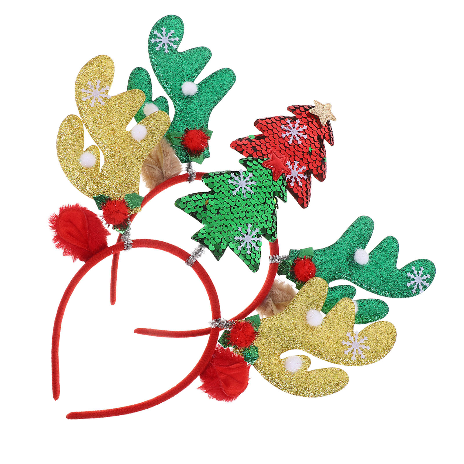 2Pcs Christmas Reindeer Antler – Reindeer Antlers Headband recenzja i cena