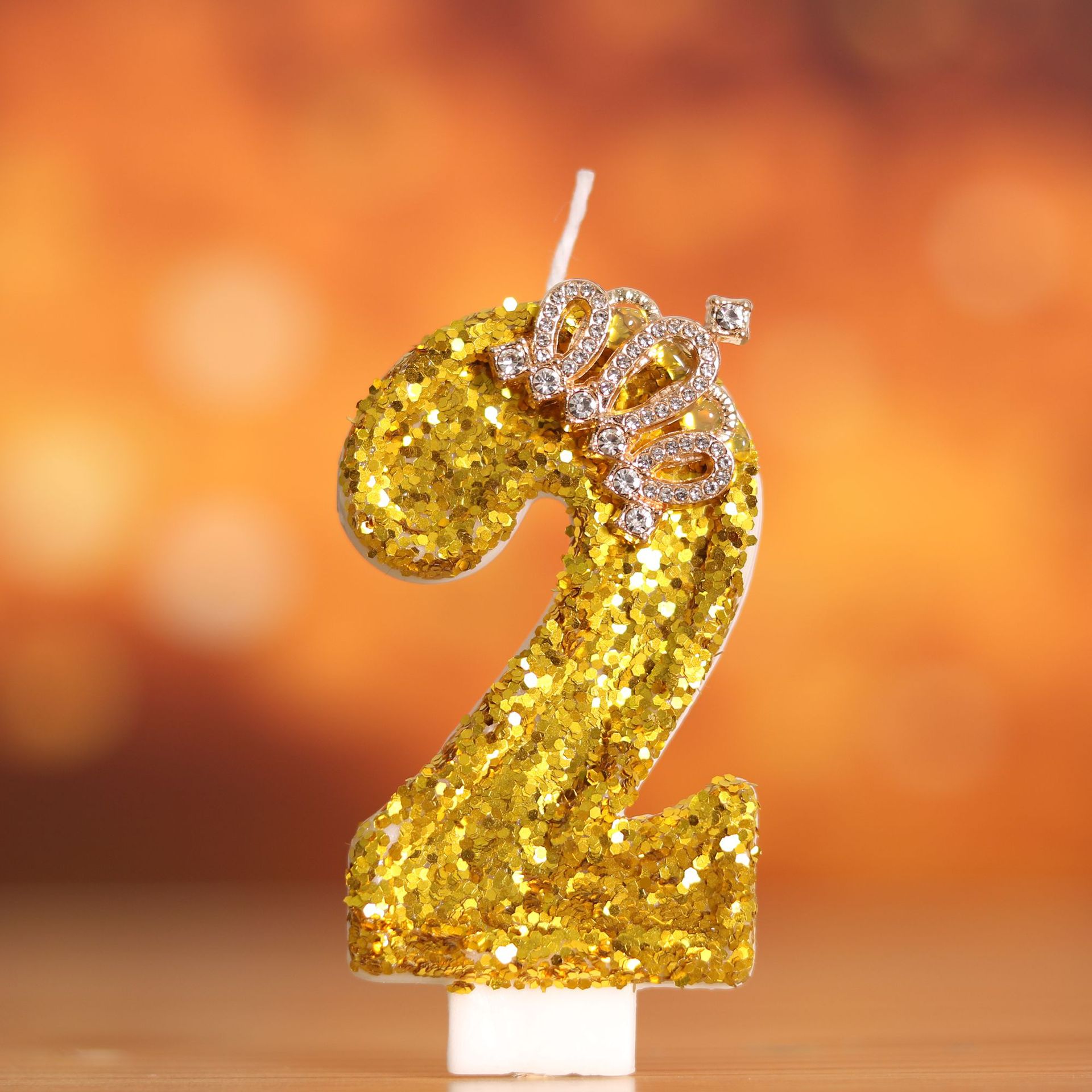 Digital Birthday Cake Gold Cro – Holiday Candle Set recenzja i cena