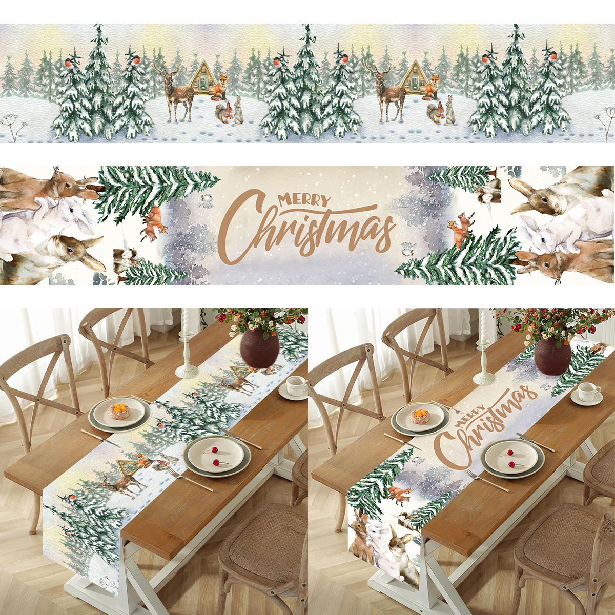 Christmas Table Runner Merry C – Christmas Table Runner recenzja i cena
