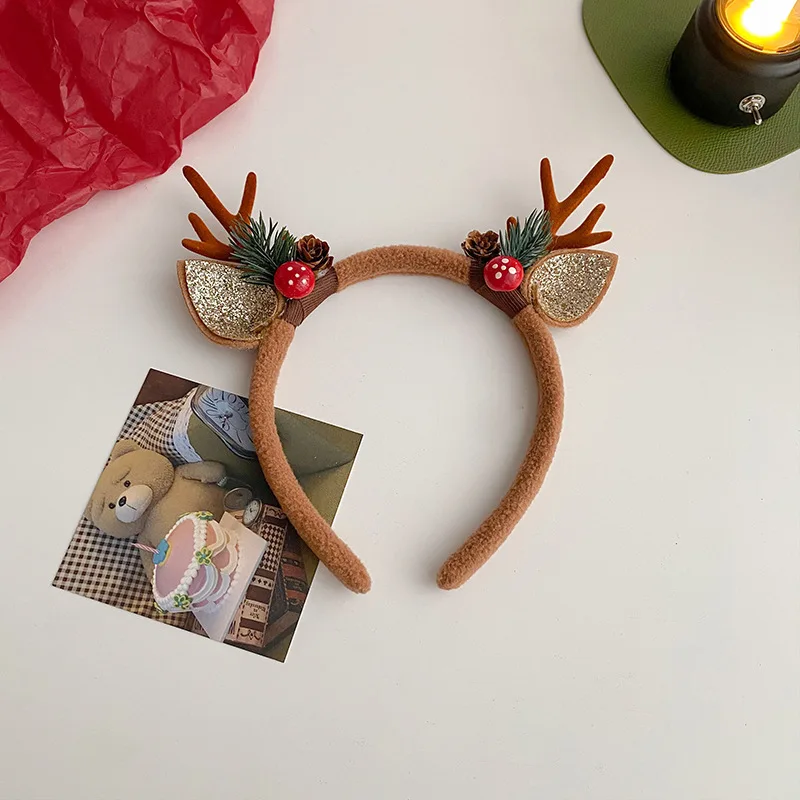 Christmas Headband Reindeer An – Reindeer Antlers Headband recenzja i cena
