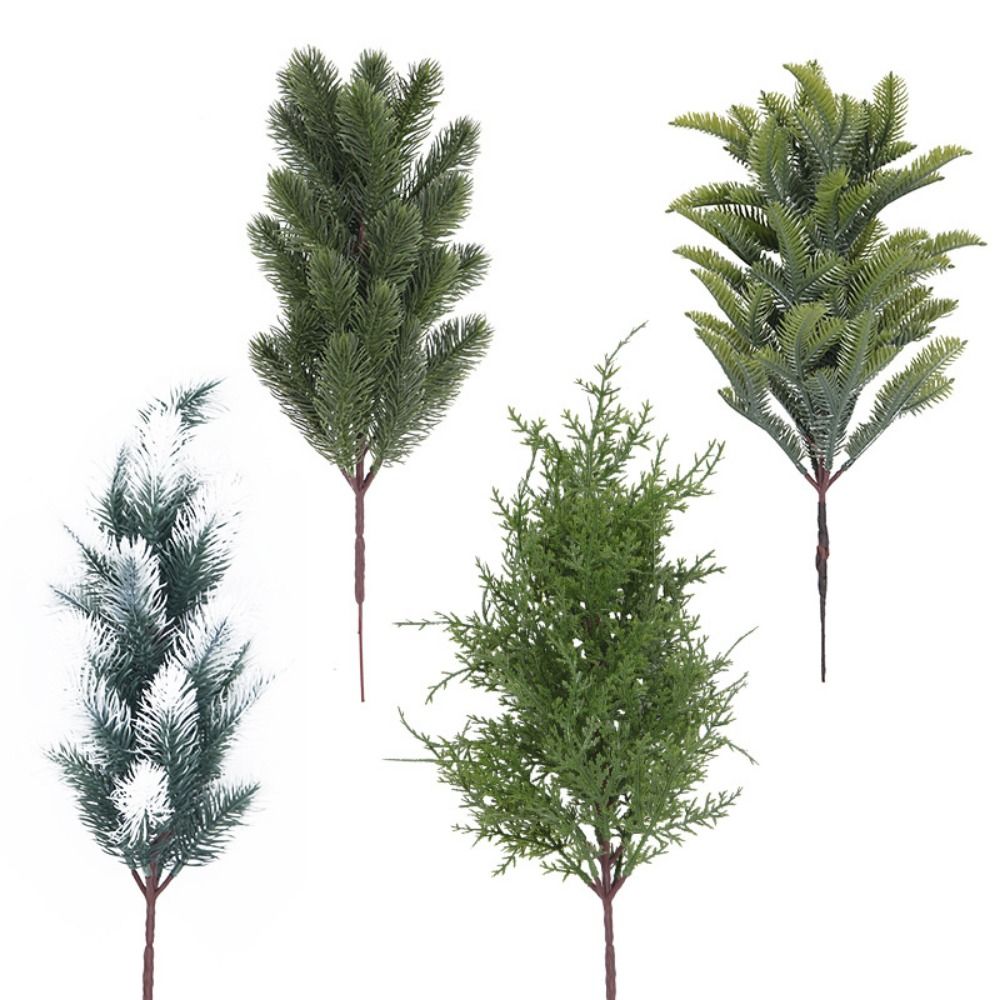 Green Artificial Pine Branch C – Christmas Wreath Fake recenzja i cena