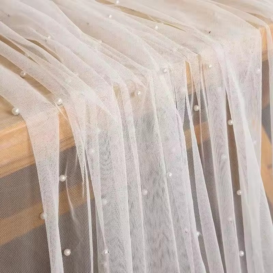 300x80cm Pearl Sheer Tulle Tab – Christmas Table Runner recenzja i cena