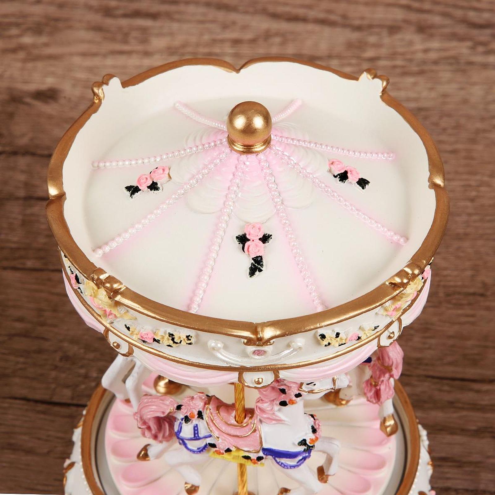 Handcrafted Resin Carousel Mus – Snow Globe Musical recenzja i cena