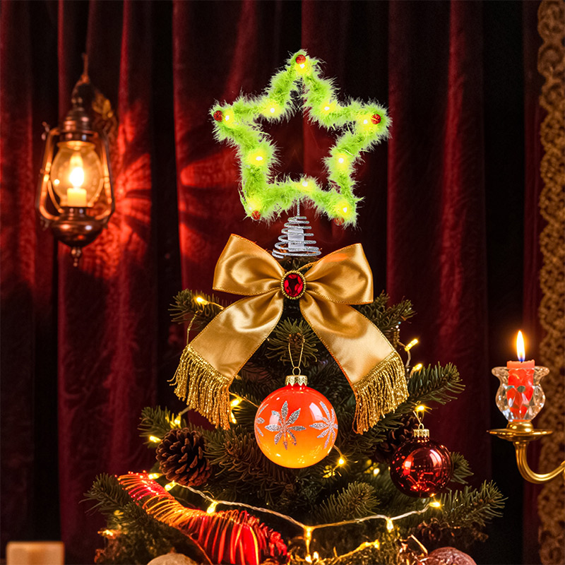Plush Five-pointed Star Twisty – Star Tree Topper recenzja i cena
