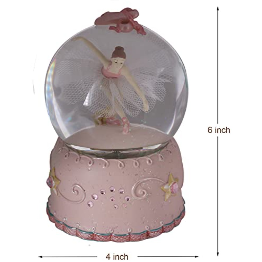 Ballerina Girl Swan Lake Rotat – Snow Globe Musical recenzja i cena