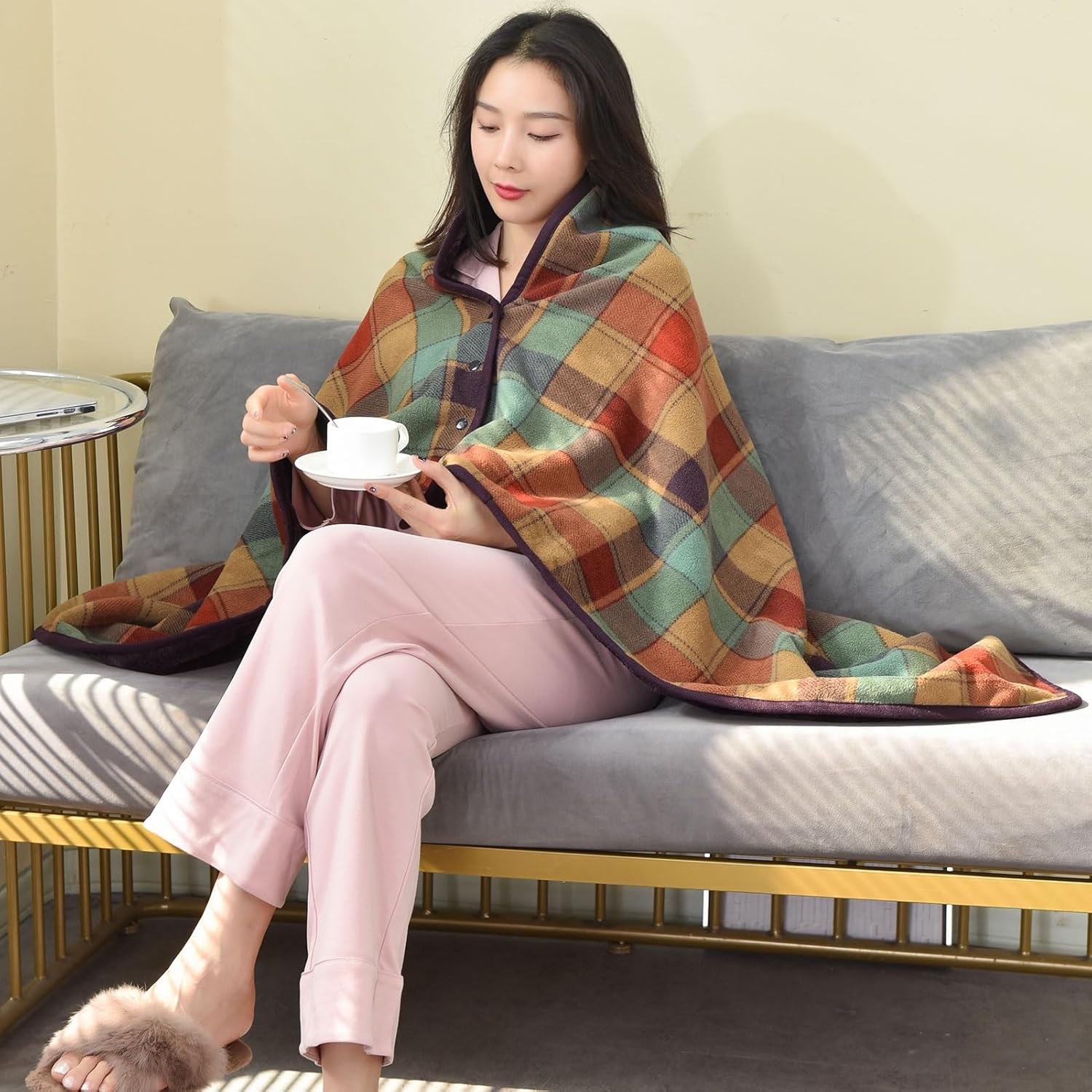 Wearable Blanket Throw Plush F – Christmas Throw Blanket recenzja i cena