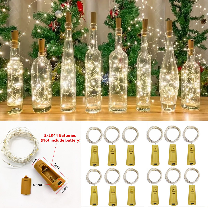 6pcs 20led Wine Bottle with Co – Led Fairy String Lights recenzja i cena