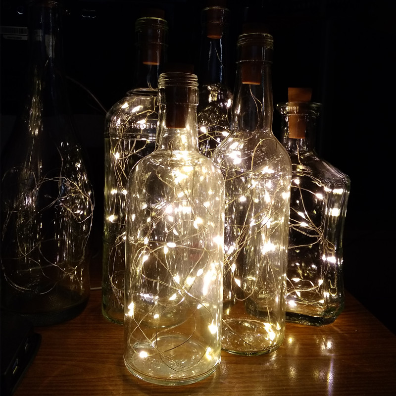 6pcs 20led Wine Bottle with Co – Led Fairy String Lights recenzja i cena