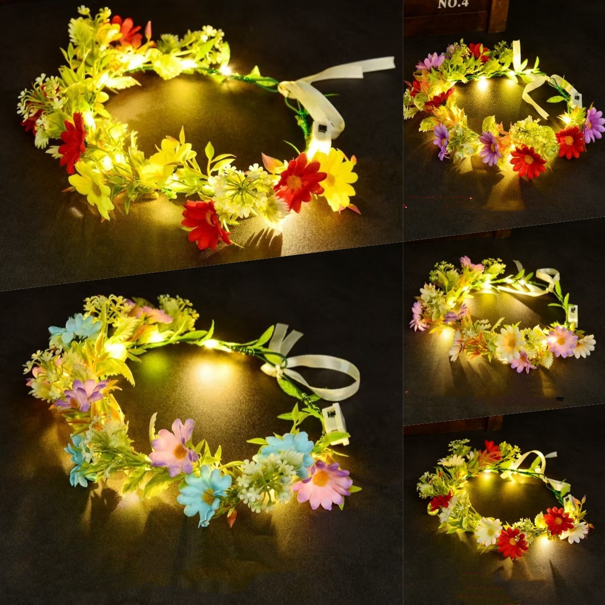 Luminous Floral Wreath LED Flo – Led Fairy String Lights recenzja i cena