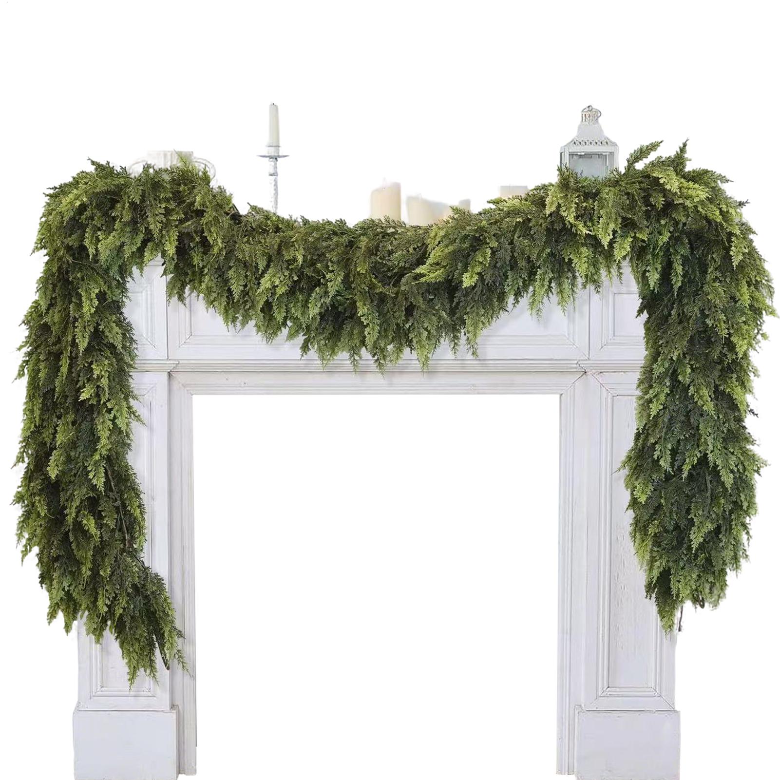 Christmas Garlands Artificial  – Christmas Wreath Fake recenzja i cena