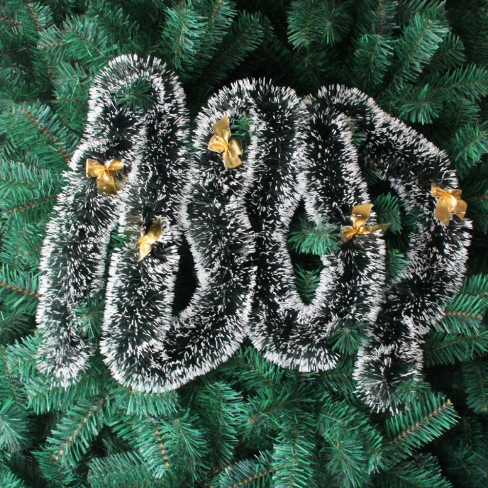 Christmas Tinsel Garland Artif – Tinsel Garland Decoration recenzja i cena