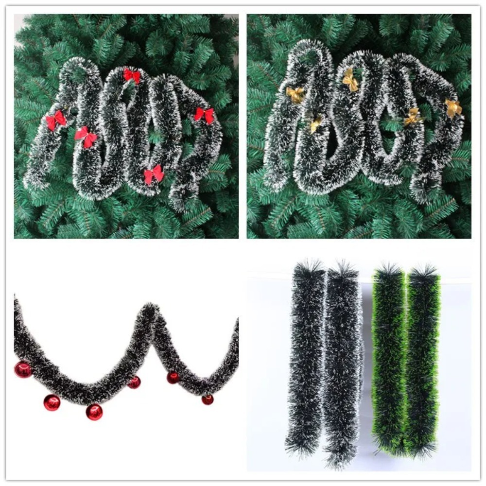 Christmas Tinsel Garland Artif – Tinsel Garland Decoration recenzja i cena