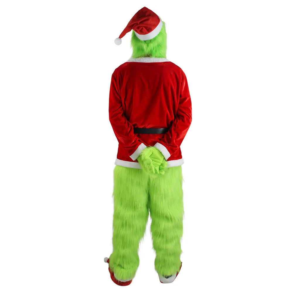 Merry Christmas Grinch Cosplay – Santa Hat Plush recenzja i cena