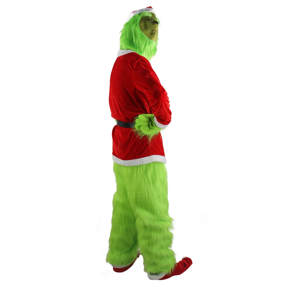 Merry Christmas Grinch Cosplay – Santa Hat Plush recenzja i cena