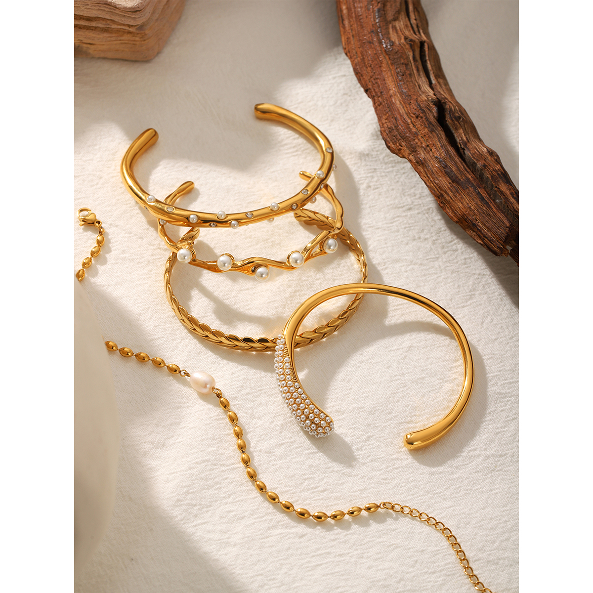 18K Gold Plated Stainless Stee – Gift Box Wrap Set recenzja i cena