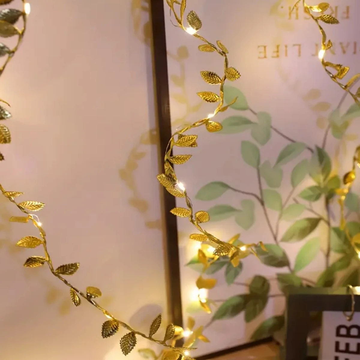 LED Golden Leaves String Light – Led Fairy String Lights recenzja i cena