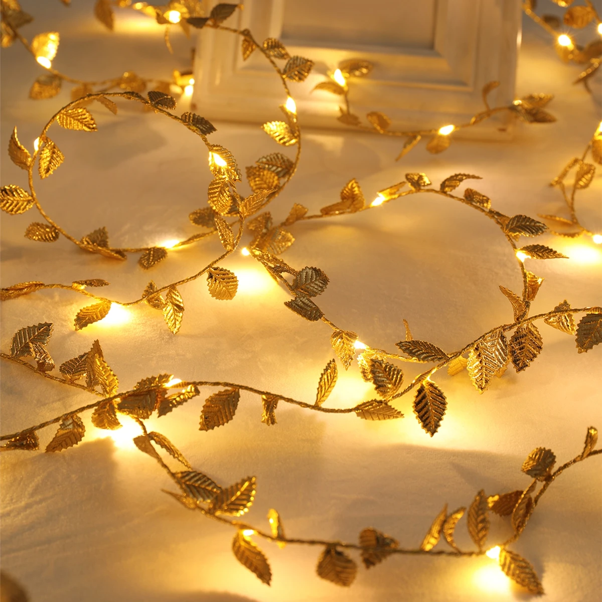 LED Golden Leaves String Light – Led Fairy String Lights recenzja i cena