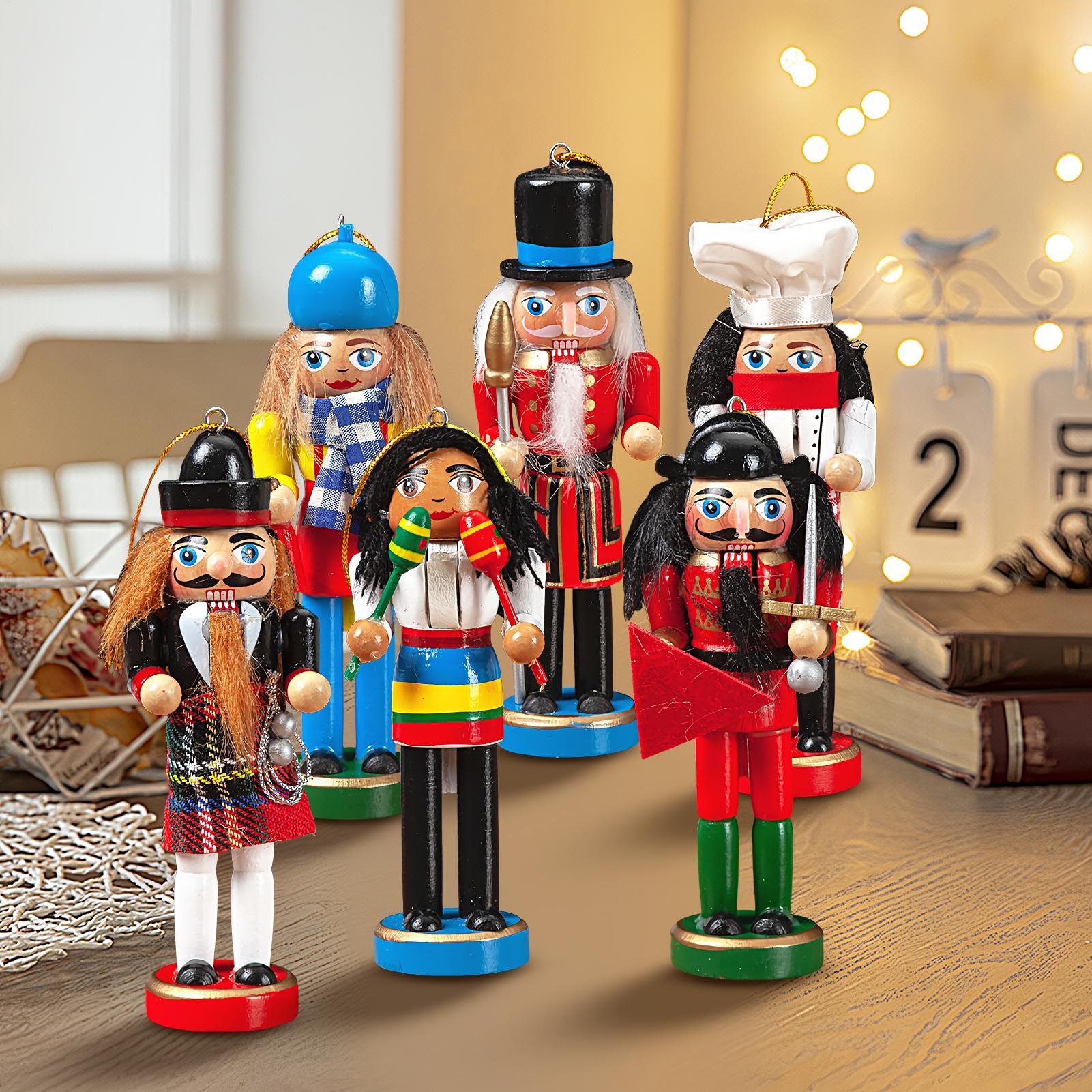 Nutcracker Christmas Decor 6 P – Nutcracker Figurine recenzja i cena