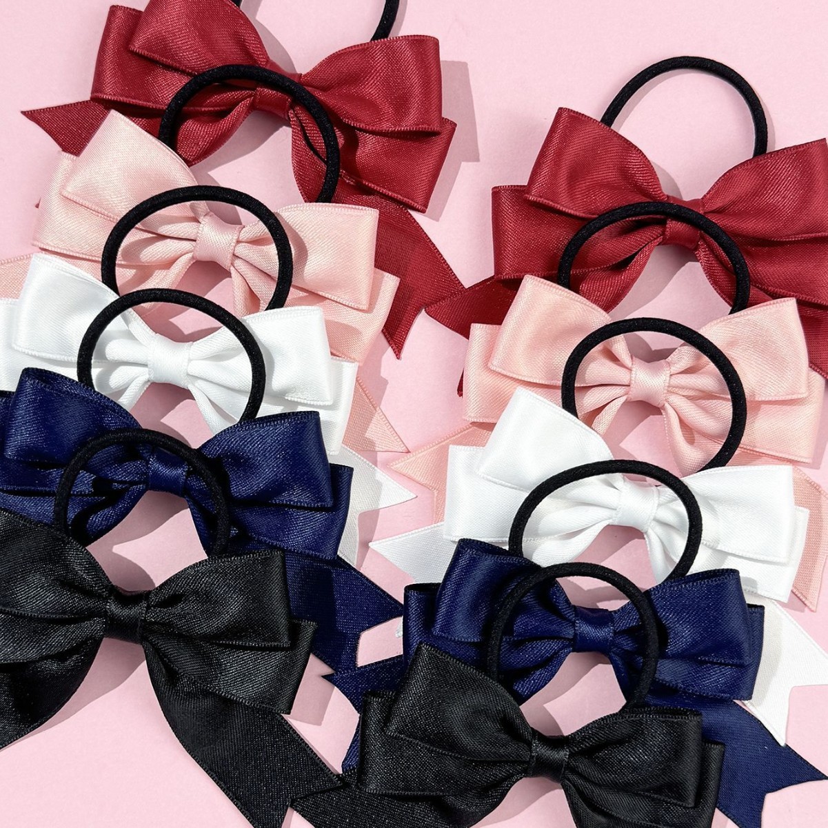2 Pieces of Bow Hair Ties, Swe – Ribbon Bow Gift recenzja i cena