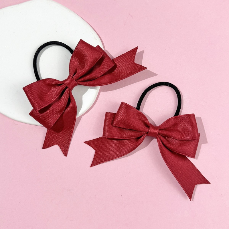 2 Pieces of Bow Hair Ties, Swe – Ribbon Bow Gift recenzja i cena