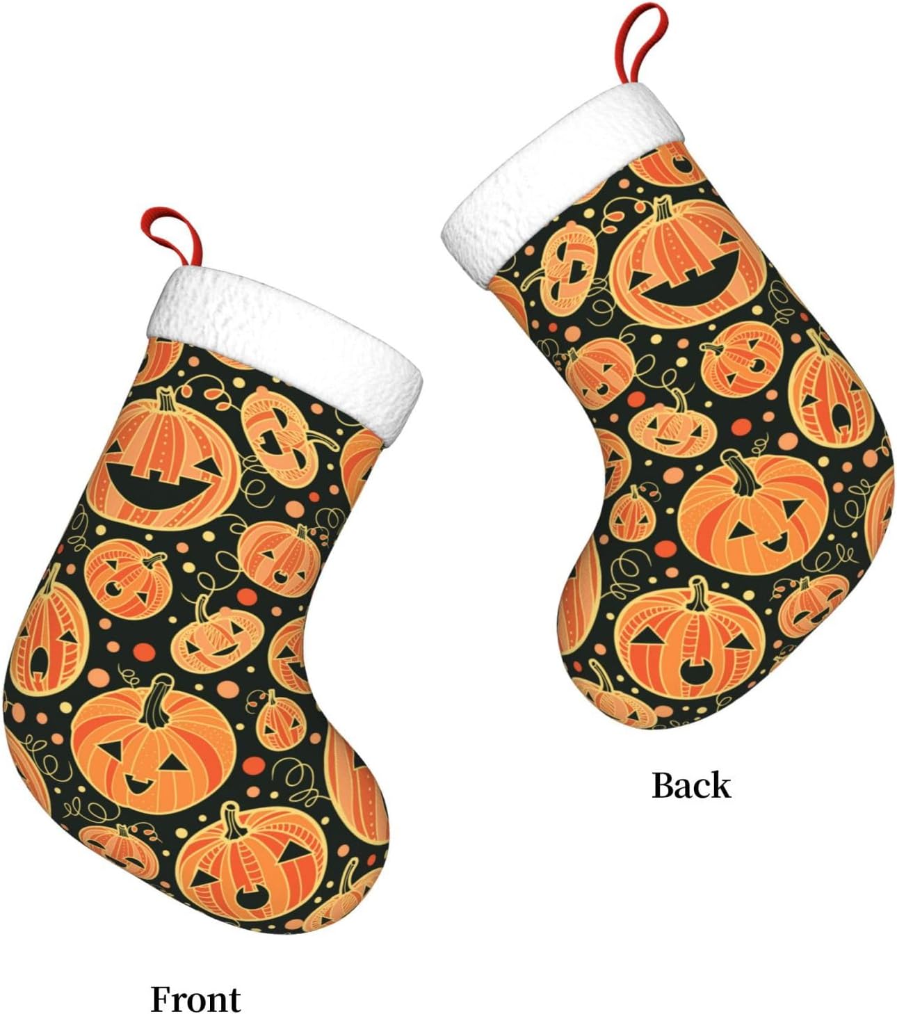 Halloween Pumpkin Christmas St – Christmas Stocking Hanging recenzja i cena