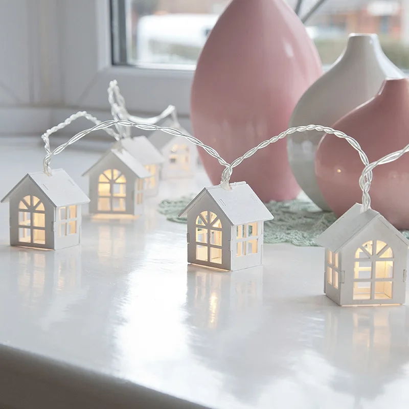 10 LED Christmas Tree House St – Led Fairy String Lights recenzja i cena