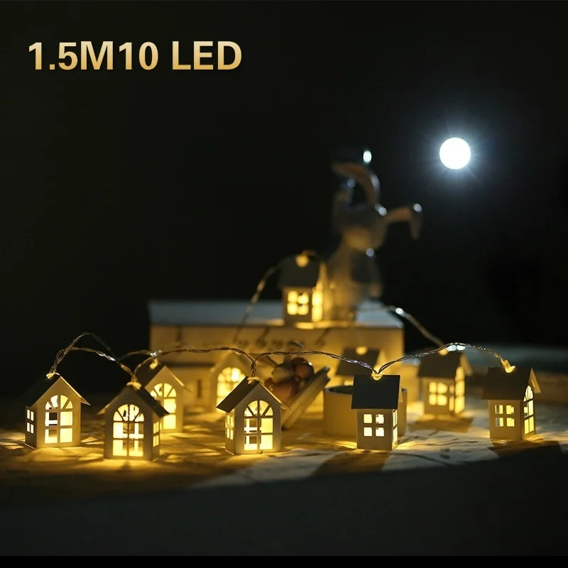 10 LED Christmas Tree House St – Led Fairy String Lights recenzja i cena