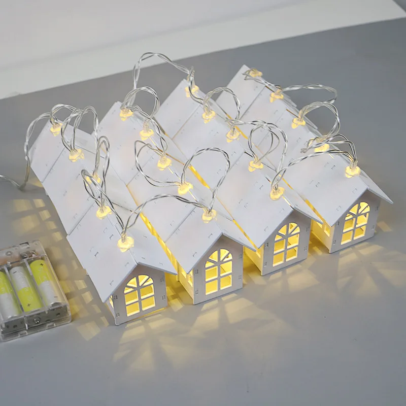 10 LED Christmas Tree House St – Led Fairy String Lights recenzja i cena