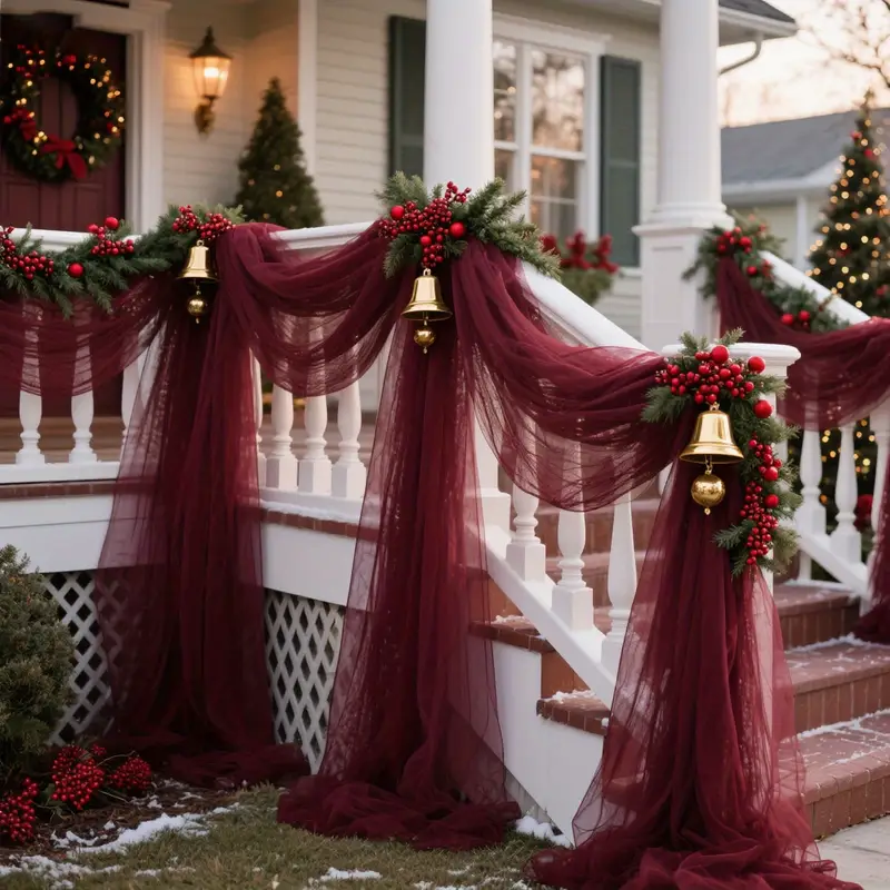 DIY Decoration Tulle Arch Drap – Christmas Table Runner recenzja i cena
