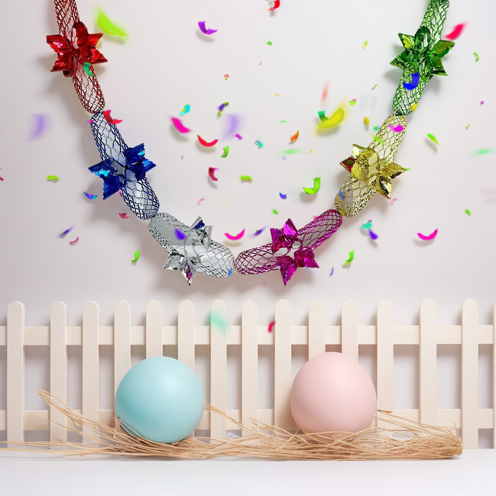 Christmas Foil Garland Ceiling – Tinsel Garland Decoration recenzja i cena