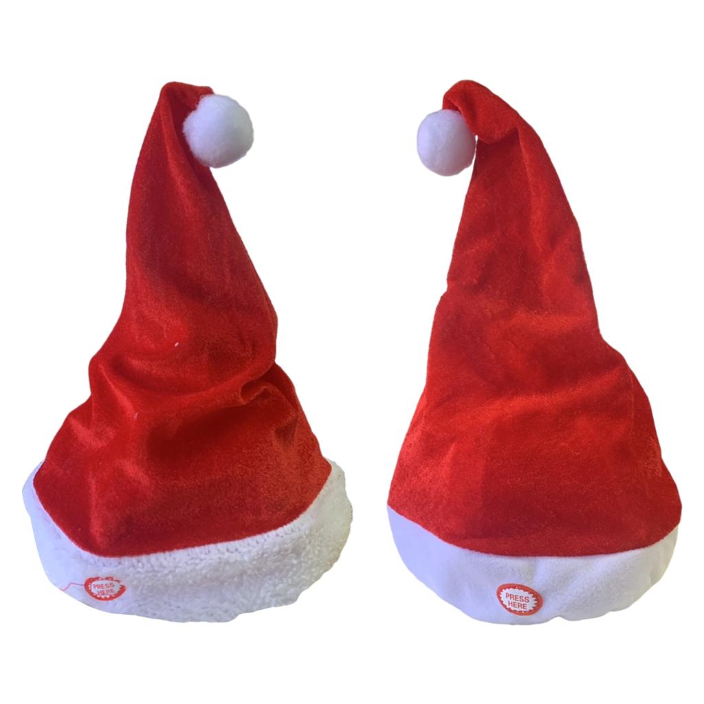 Singing Dancing Santa Hats Dec – Santa Hat Plush recenzja i cena