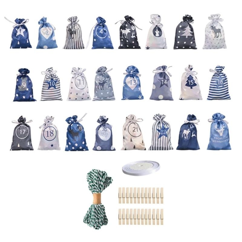 Christmas Advent Calendar Bags – Advent Calendar Gift recenzja i cena