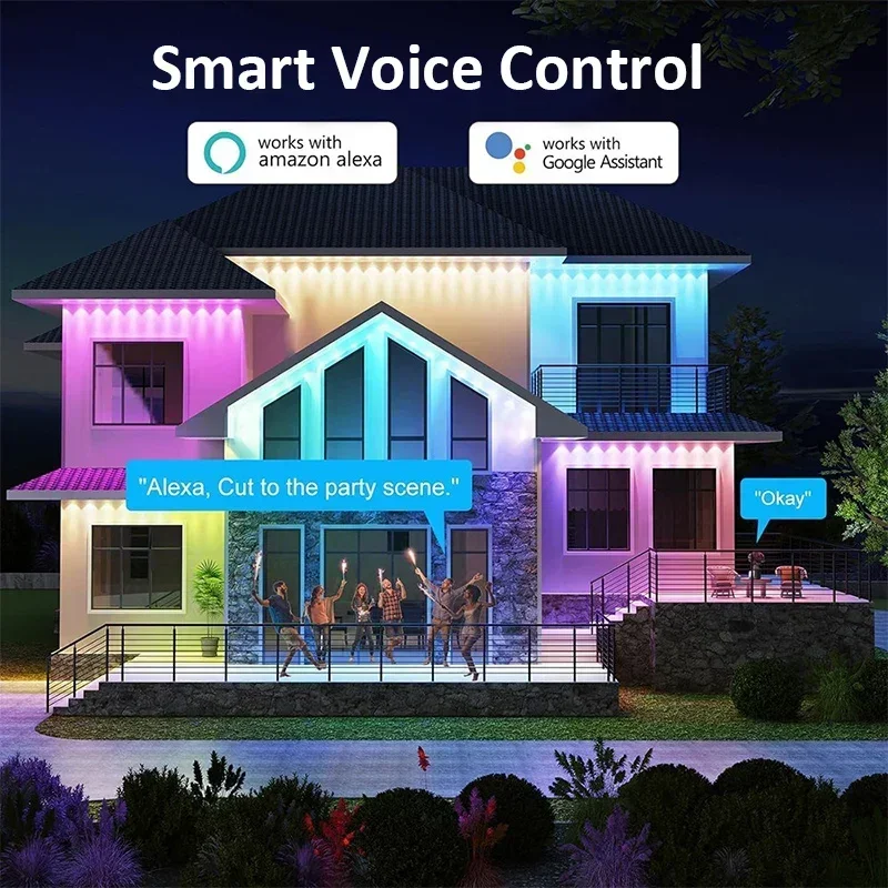 Smart RGBIC Outdoor Permanent  – Christmas Lights Outdoor recenzja i cena