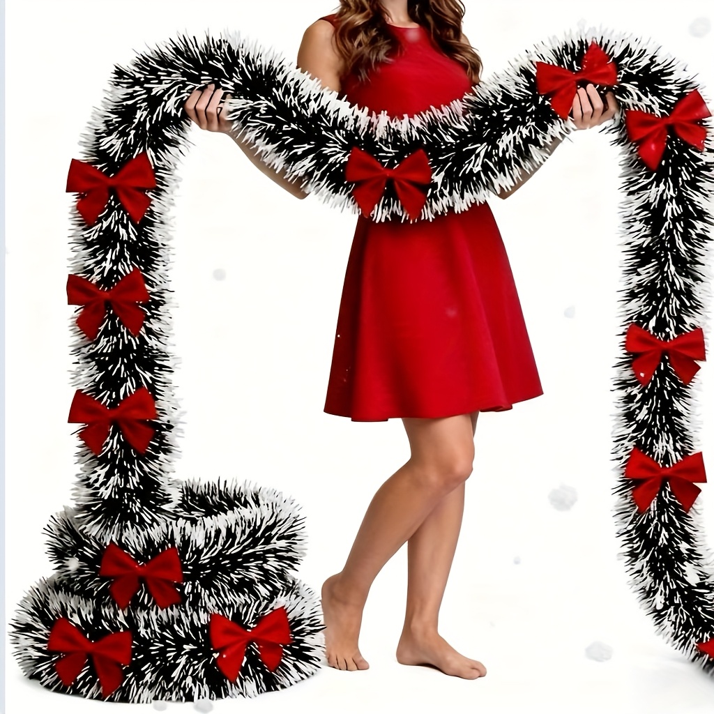 Artificial Christmas Garland X – Tinsel Garland Decoration recenzja i cena
