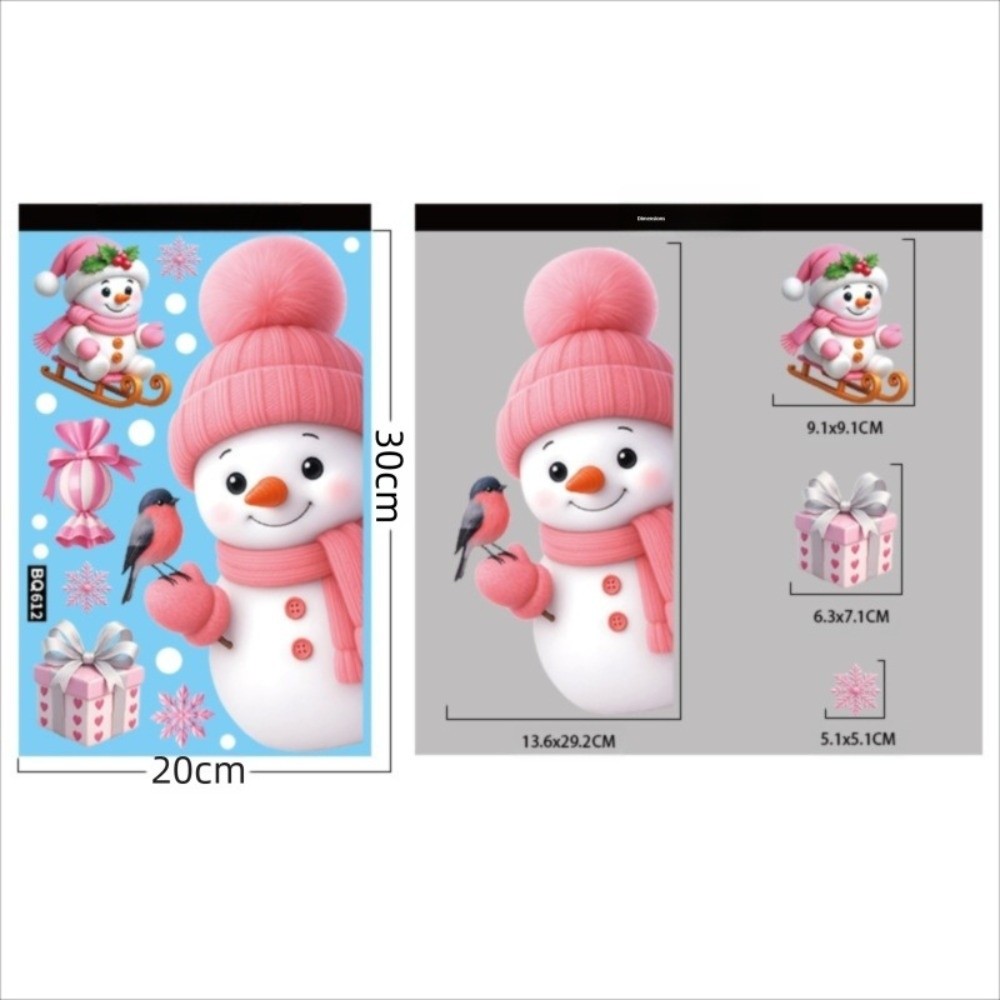 Removable PVC Window Stickers  – Snowflake Window Decal recenzja i cena
