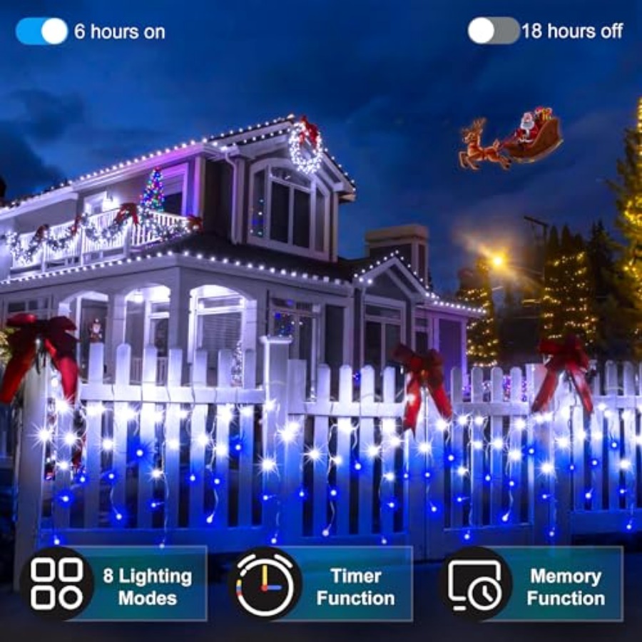612 LED 60Feet Christmas Light – Christmas Lights Outdoor recenzja i cena