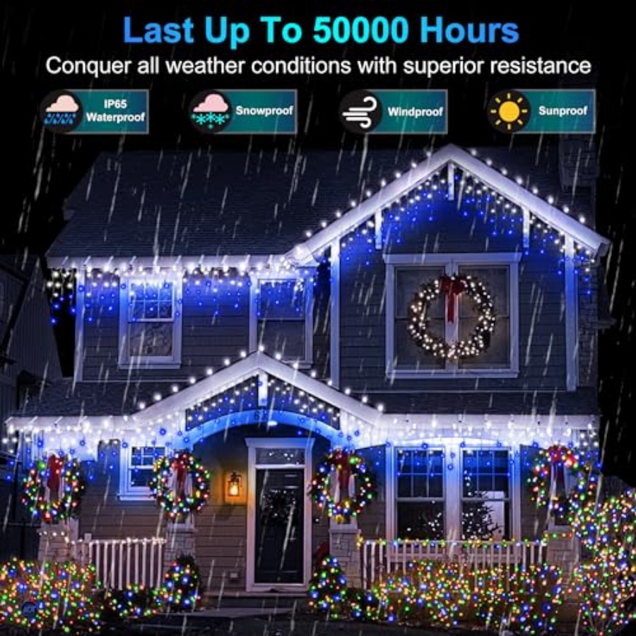 612 LED 60Feet Christmas Light – Christmas Lights Outdoor recenzja i cena