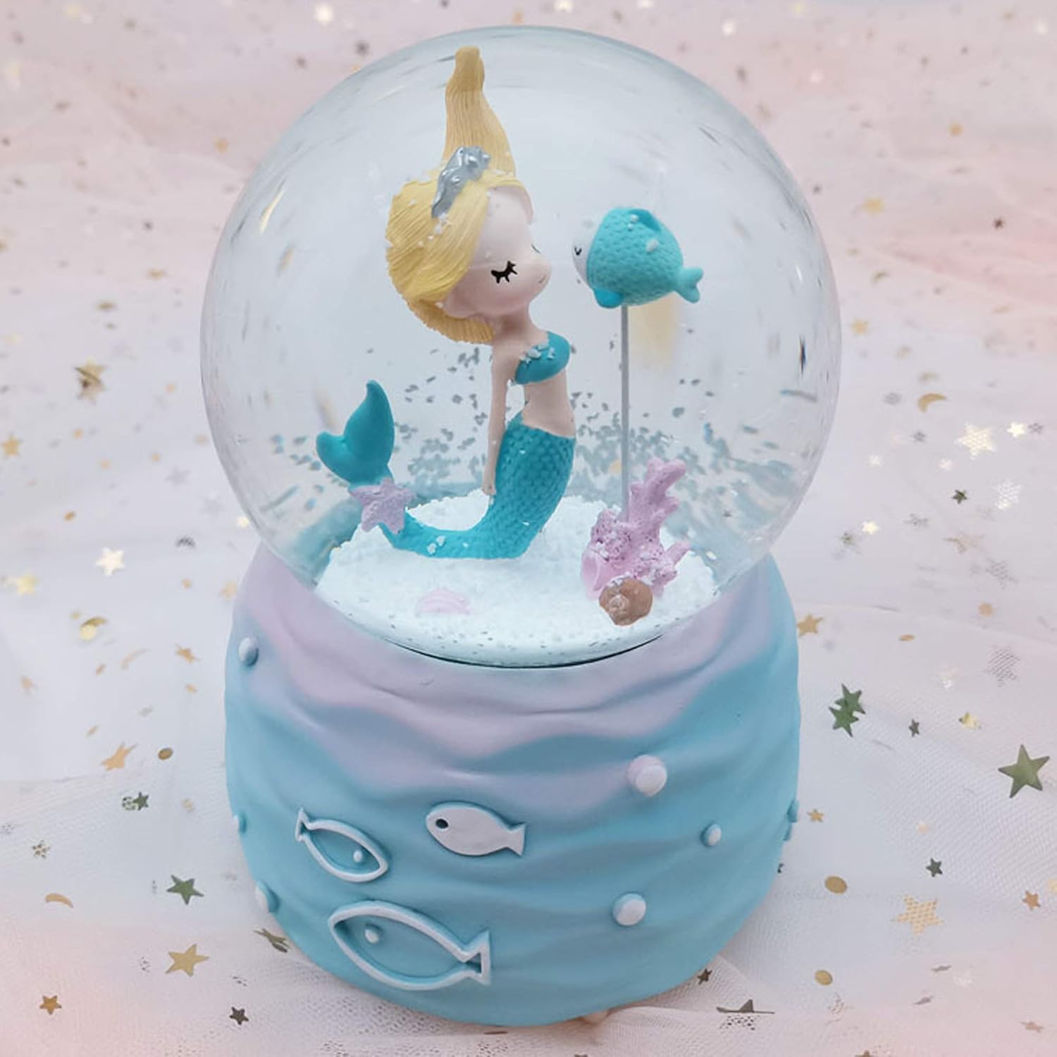 Mermaid Snow Globe Music Box w – Snow Globe Musical recenzja i cena