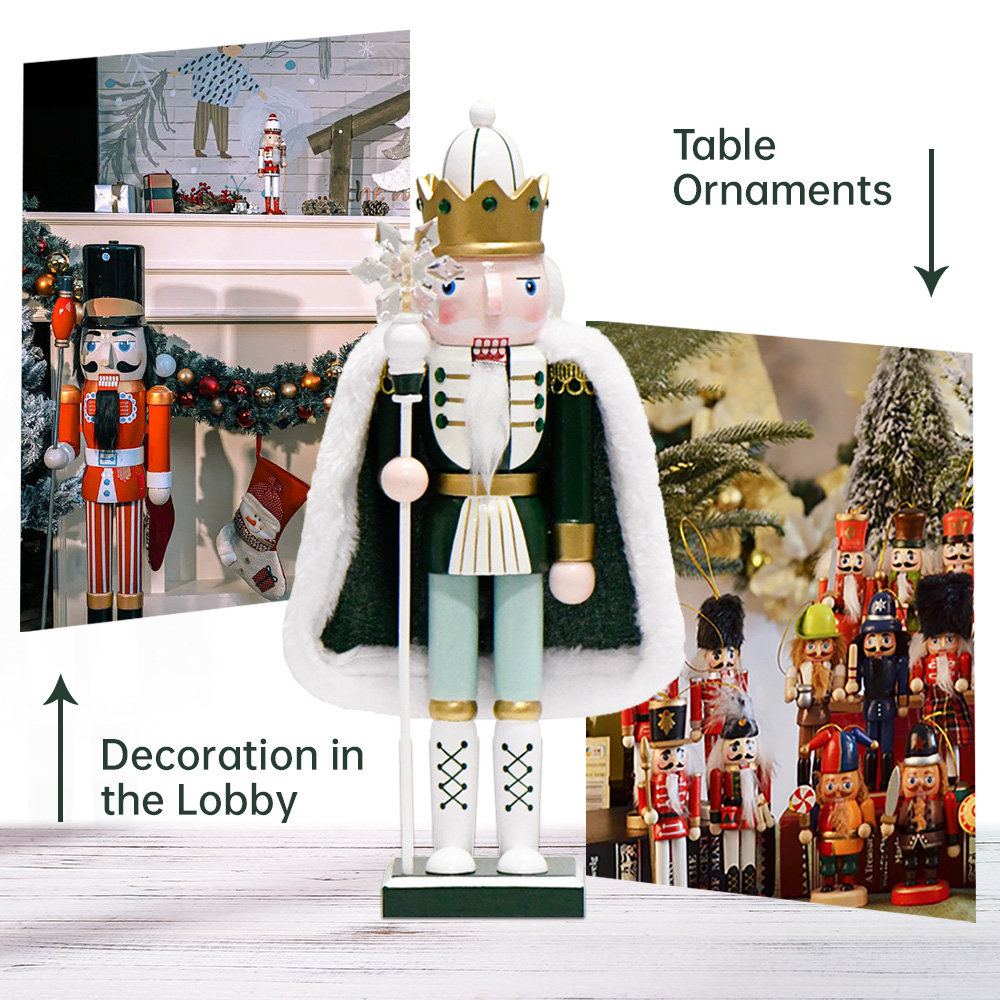 30CM Nutcracker snowflake cape – Nutcracker Figurine recenzja i cena